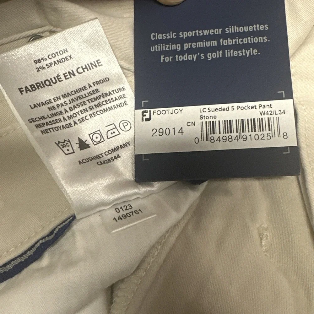 FootJoy new tags